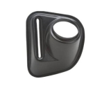 Bumper bracket cover frontside right Karmann Ghia 8.1972 and later